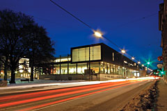 Hallenbad St. Pölten, Aussenansicht